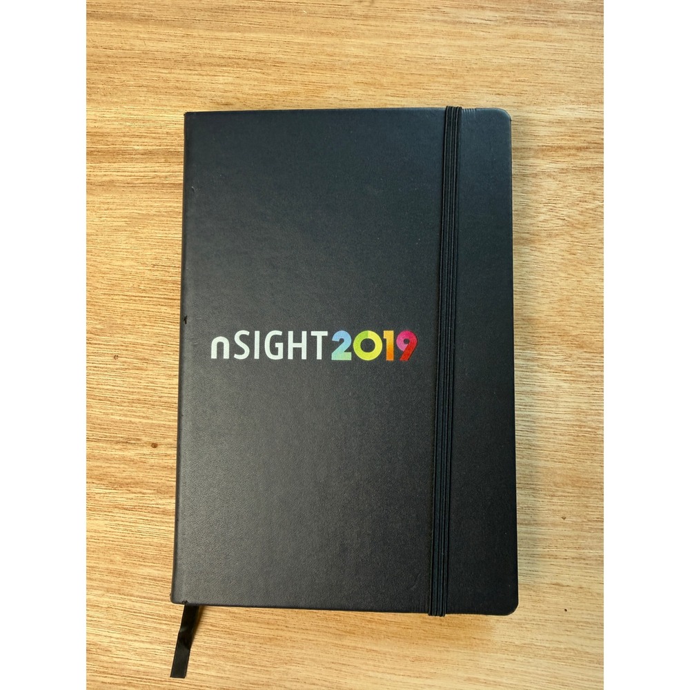 SPECTOR & CO. nSIGHT 2019 Hardcover Lined Journal Notebook Black Medium